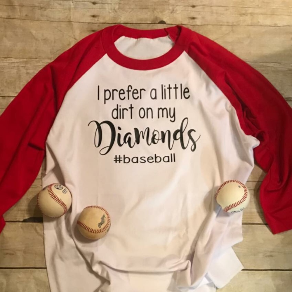 Baseball Raglan - custom made S-XL